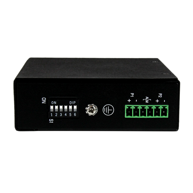 StarTech IES51000 5 Port Unmanaged Industrial GbE Switch - DIN Rail / Wall-Mountable